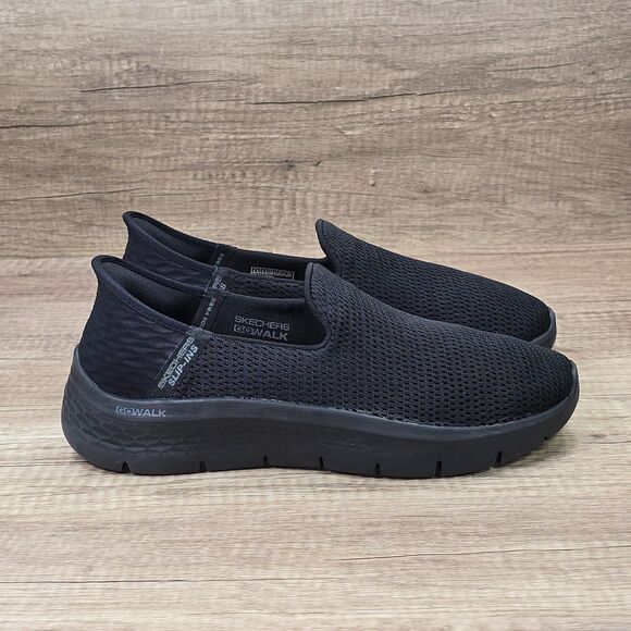 Skechers Shoes - Skechers Go Walk Slip-ins Women's Size 8.5 Black Hands Free Shoes (124963W)